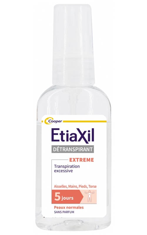 エティアキシル ノーマルスキン用制汗スプレー 30ml<br>ETIAXIL DETRANSPIRANT EXTREME PEAU NORMALES SPRAY 30ml