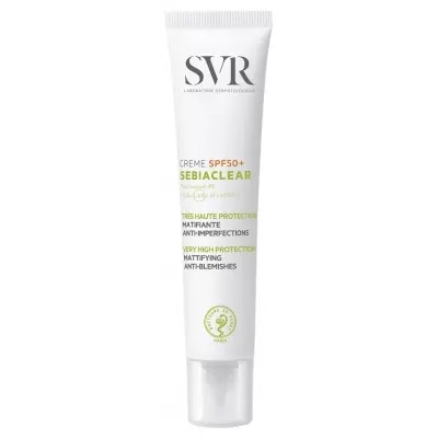 【エスブイアール】セビアクリア アンチインパーフェクション マティファイングクリーム SPF50 40mL<br>【SVR】SEBIACLEAR CREME SPF50 MATIFIANTE ANTI-IMPERFECTION 40mL