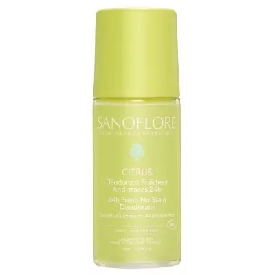 【サノフロール】デオドラント シトロン 48Ｈ 50mL<br>【SANOFLORE】DEPDRANT CITRONIE 48H 50mL
