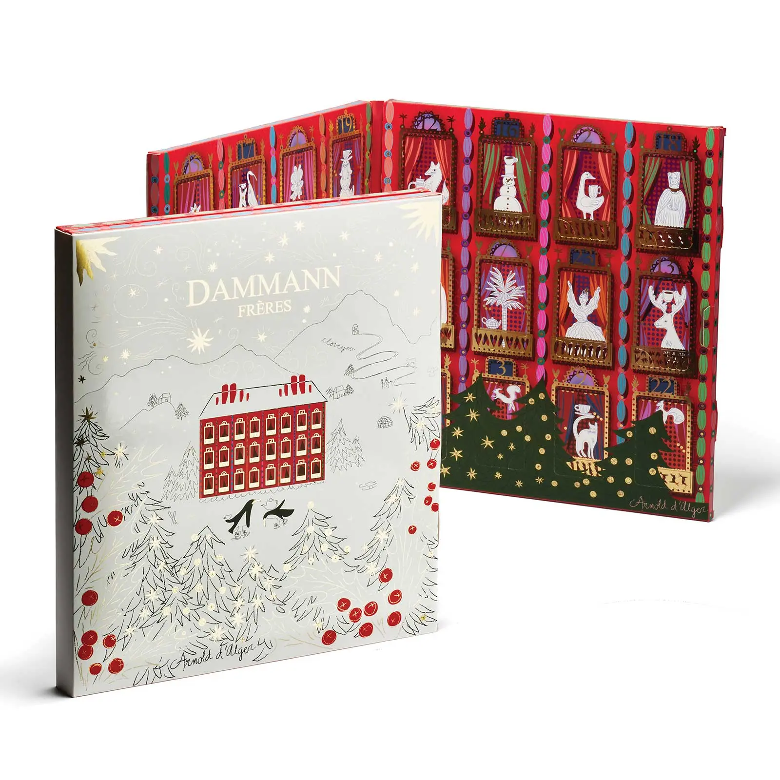 ダマンフレール DAMMANN FRERES 2025 アドベントカレンダー<br>DAMMANN FRERES ADVENT CALENDAR 2025