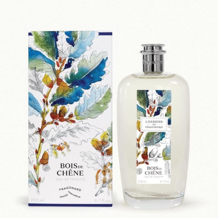 【フラゴナール】ボワ・ド・シェーヌ オードトワレ 200mL<br>【FRAGONARD】L'HERBIER DE FRAGONARD BOIS DE CHENE EAU DE TOILETTE 200mL