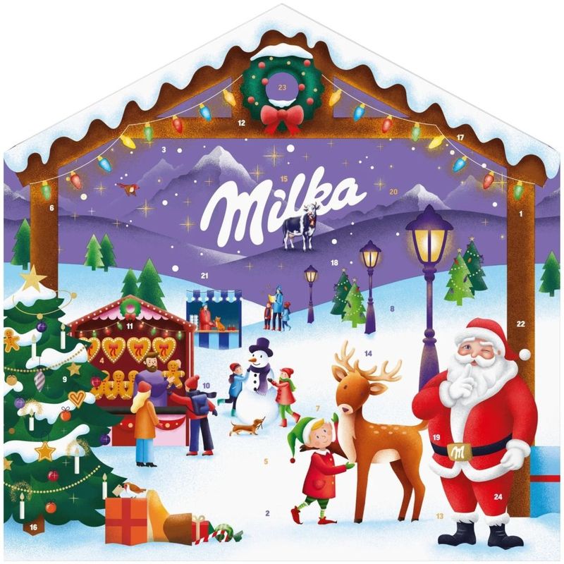 �ߥ륫 MILKA �ߥ륯���祳�졼�ȥ��ɥ٥�ȥ������� 2025MILKA ADVENT CALENDAR CHOCOLAT 2025