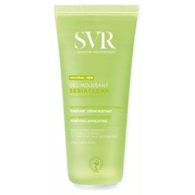 【エスブイアール】セビアクリア アンチインパーフェクション フォーミングジェル 200mL<br>【SVR】SEBIACLEAR GEL MOUSSANT ANTI-IMPERFECTIONS 200mL