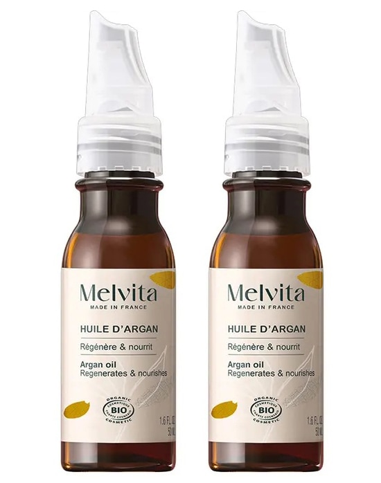 [メルヴィータ]ビオオイル アルガンオイル  50ml 2本セット<br>[MELVITA]HUILE D'ARGAN  50ml 2PCS
