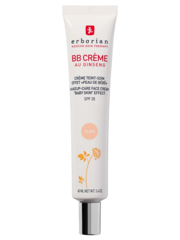 エルボリアン 高麗人参配合 BB クリーム 40mlSPF-20 (メークアップケアフェイスクリーム－赤ちゃんの肌のように)<br>ERBORIAN BB CREME AU GINSENG 40ml  (MAKE-UP CARE FACE CREAM "BABY SKIN" EFFECT SPF-20