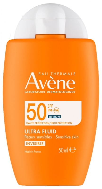 アベンヌ ウルトラフルイド インビジブル サンスクリーン SPF50 50ml<br>AVENE SOLAIRE ULTRA FLUIDE INVISIBLE SPF50 50ML	