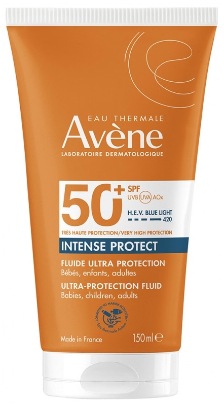 アベンヌ インテンス プロテクト ウルトラ ウォーター レジスタント フルイド SPF50+ 150ml<br>AVENE INTENSE PROTECT FLUIDE ULTRA-RESISTANT A L'EAU SPF50+ 150mL