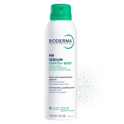 【ビオデルマ】セビウム ケラト+ ボディスプレー 150mL<br>【BIODERMA】SEBIUM KERATO+ BODY SPRAY 150mL
