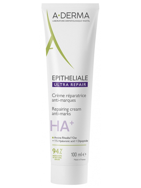 アデルマA-DERMA エピテリアル HA ウルトラ レペアー クリーム100mL<br>A-DERMA EPITHERIALE HA ULTRA REPAIR CREME REMARATRICE ANTI-MARQUES 100ml