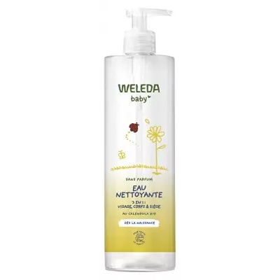 【ヴェレダ】カレンドラ ベビー クレンジングウォーター  400mL<br>【WELEDA】BABY EAU NETTOYANT AU CALENDULA 400mL