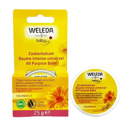 【ヴェレダ】ベビー ユニバーサル インテンス バーム カレンドラ  25g<br>【WELEDA】BABY BAUME INTENSE UNIVERSEL AU CALENDULA 25g