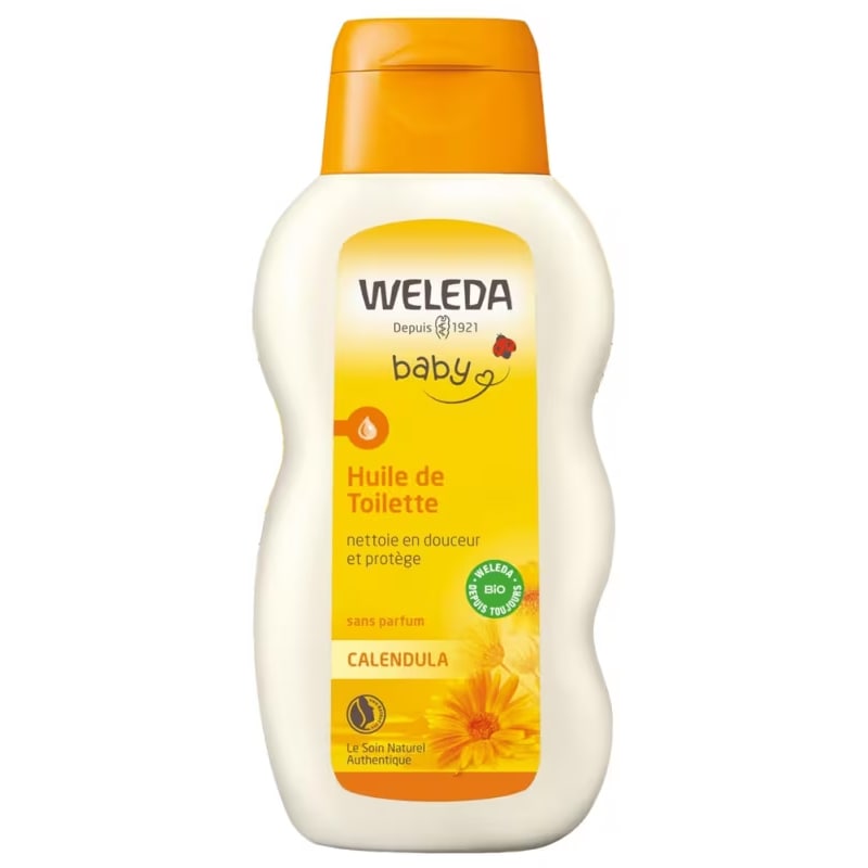 【ヴェレダ】ベビー カレンドラ クレンジング オイル 200mL<br>【WELEDA】BABY HUILE DE TOILETTE CALENDULA 200mL