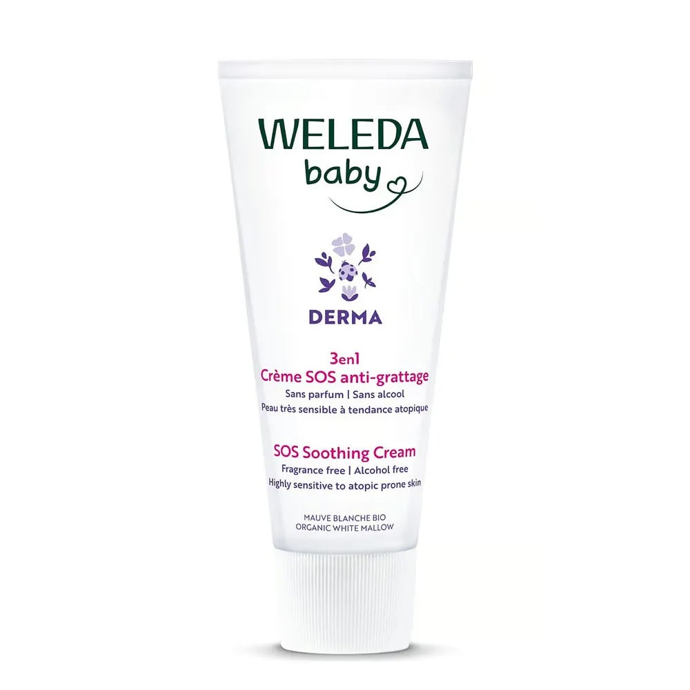 【ヴェレダ】ベビー ダーマ   SOS クリーム 3-in-1 50mL　【WELEDA】BABY DERMA CREME SOS ANTI GRATTAGE 3EN1 50mL
