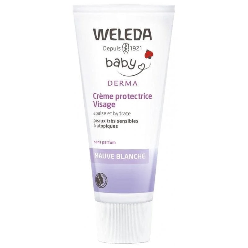 【ヴェレダ】ベビー ダーマ ホワイトマロウ フェイスクリーム 50mL　【WELEDA】BABY DERMA CREME PROTECTRICE 50mL