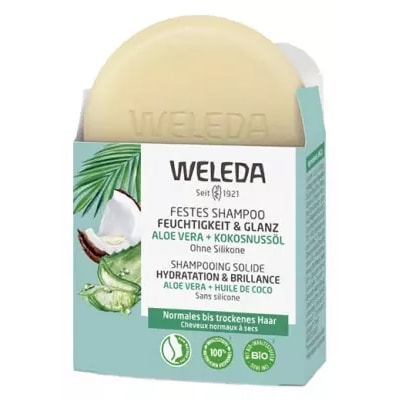 【ヴェレダ】固形シャンプー ハイドレーション ＆ シャイン 50g　【WELEDA】SHAMPOOING SOLIDE HYDRATATION & BRILLIANCE 50g