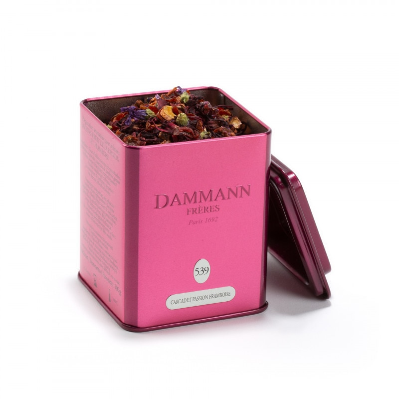 ダマンフレール  カルカデ  パッッション フランボワーズ 100g DAMMANN FRERES CARCADET PASSION FRAMBOISE 100g