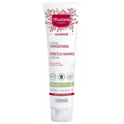 【ムステラ】マタニティ ストレッチマーククリーム 150mL　【MUSTELA】CREME VERGETURES SANS PARFUM 150mL