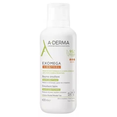 【アデルマ】エグゾメガ コントロール エモリエントバーム 400mL 【A-DERMA】EXOMEGA CONTROL BAUME EMOLIENTE 400mL