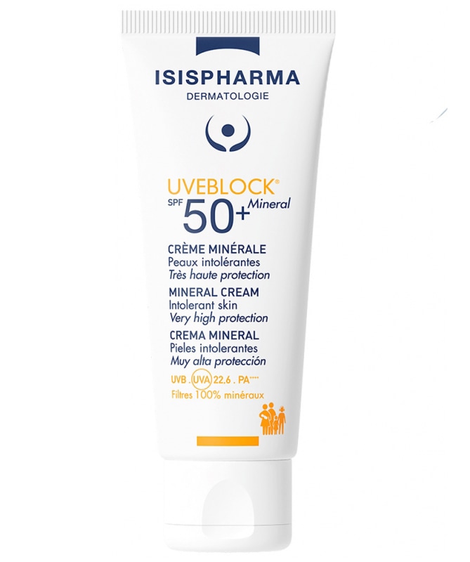 イシスファーマ ISIS PHARMA UVEBLOCK SPF50+ ミネラル インビジブル  40ml  ISIS PHARMA UVEBLOCK SPF50+ MINERAL INVISIBLE 40ml
