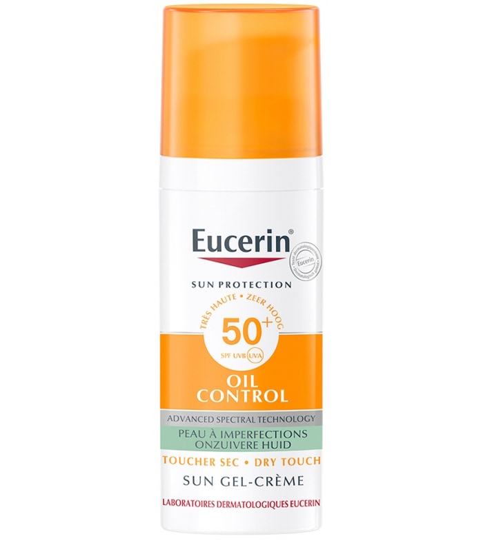 ユーセリン サンプロテクション オイルコントロール ジェルクリーム SPF50+ 50ml EUCERIN SUN PROTECTION ADVANCED SPECTRAL TECHNOLOGY OIL CONTROL TOCHER SE GEL-CREME 50ml