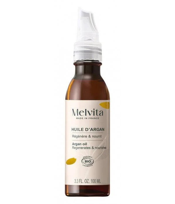 [メルヴィータ]ビオオイル アルガンオイル  100ml<br>[MELVITA]HUILE D'ARGAN  100ml