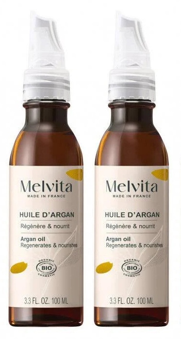 [メルヴィータ]ビオオイル アルガンオイル  100ml 2本セット<br>[MELVITA]HUILE D'ARGAN  100ml 2PCS