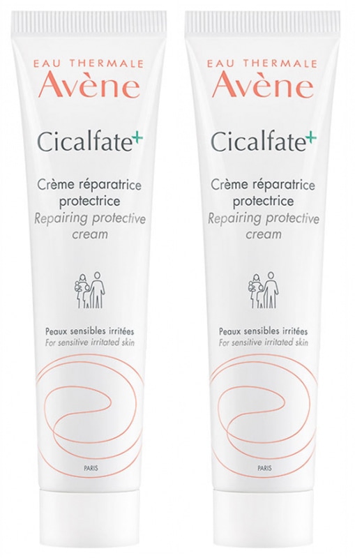 [アベンヌ]シカルフェート　クリーム　レパラトリス(抗菌）100ml 2本セット<br>[AVENE]CICALFATE CREME REPARATRICE 100ml