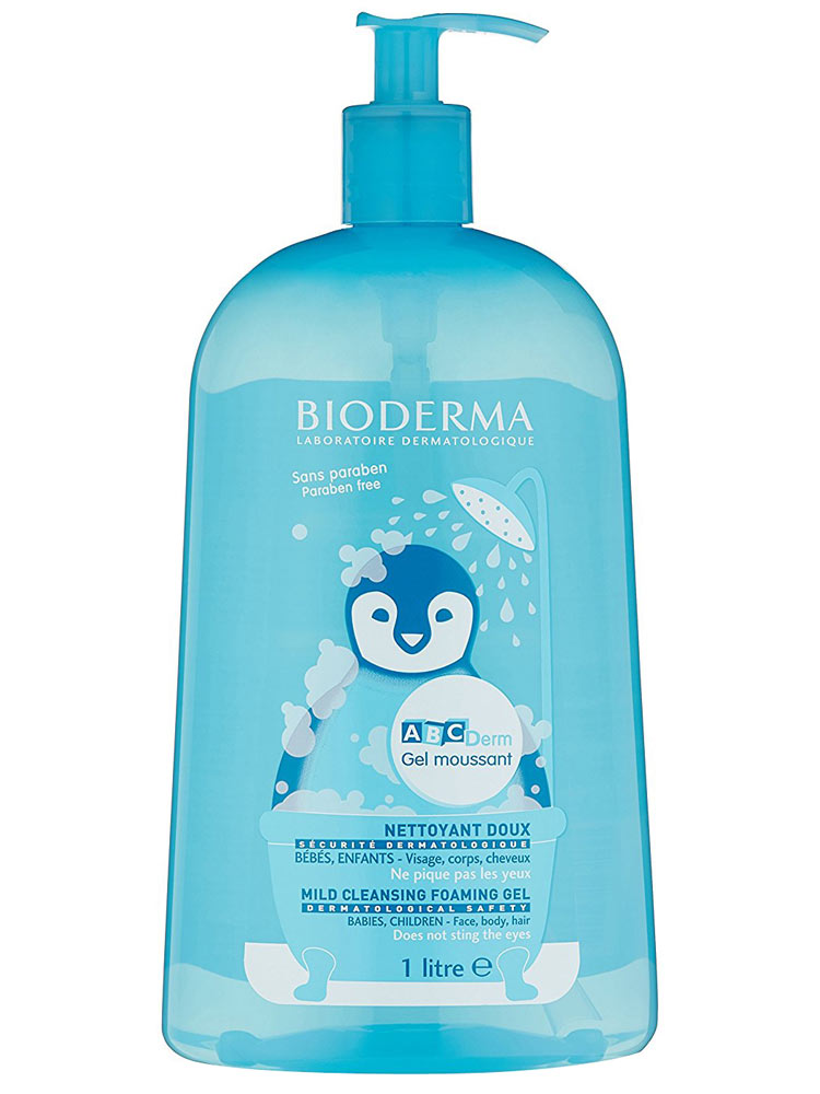 [ビオデルマ]ABC デルム 　ジェル　ムーサン（フォーミングクレンザー）1000ml<br>[BIODERMA]ABC DERM MOUSSANT GEL NETTOYANT DOUX