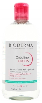 [ビオデルマ] サンシビオエイチツーオー TS H2O 500ml<br>[BIODERMA]CREALINE TS H2O 500ml