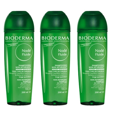 [ビオデルマ]ノデ　フルイドシャンプー　200ｍｌ　3本セット<br>[BIODERMA]NODE FLUIDE