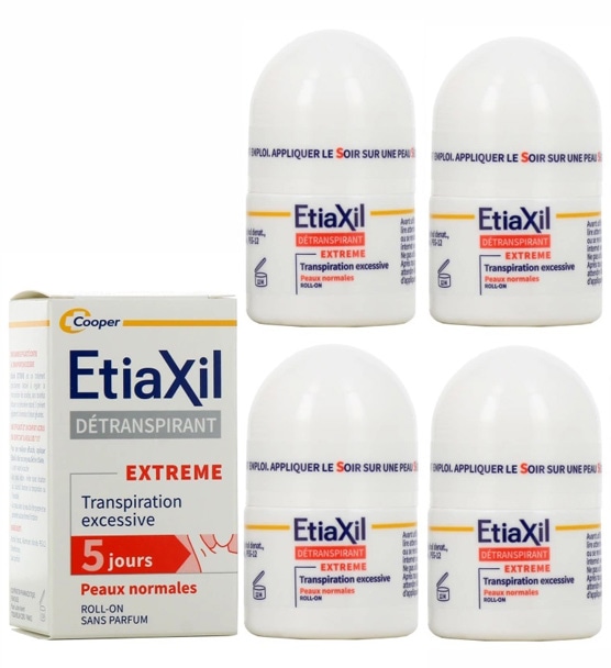 [エティアキシル]デトランスピラン ノーマル肌用 4個セット<br>[ETIAXIL]DETRANSPIRANT NORMAL