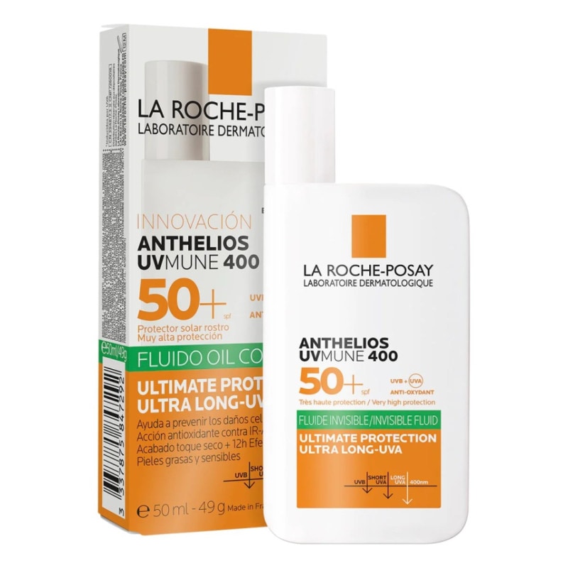  å ݥ ƥꥪ UVMUNE 400 ե륤ɥ륳ȥ 50ml[LA ROCHE POSAY] ANTHELIOS UVMUNE 400 FLUIDE OIL CONTROL 50ml