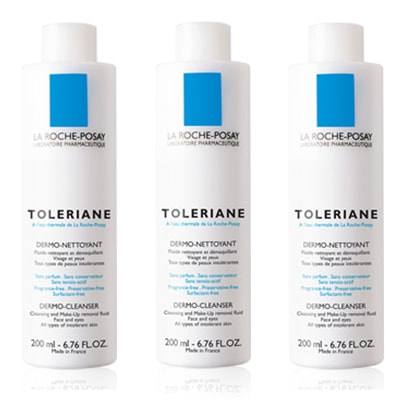 [ラ ロッシュ ポゼ]トレリアン ダーモクレンザー 200ml 3本セット<br>[LA ROCHE POSAY]TOLERIANE DERMO-NETTOYANT