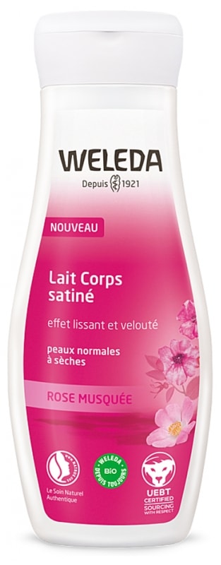 [ヴェレダ]ワイルドローズ　ミルクローション<br>[WELEDA]LAIT CORPS SATINE A LA ROSE MUSQUEE