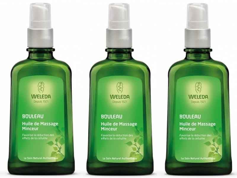 [ヴェレダ]ホワイトバーチ　ボディシェイプ　オイル　3本セット<br>[WELEDA]HUILE DE MASSAGE MINCEUR