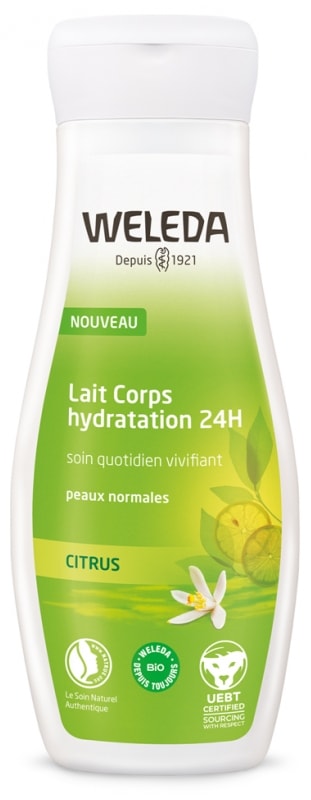 [ヴェレダ]シトラス ボディミルク 200ml　<br>[WELEDA]LE LAIT CORPS HYDRATATION AU CITRUS 200ml