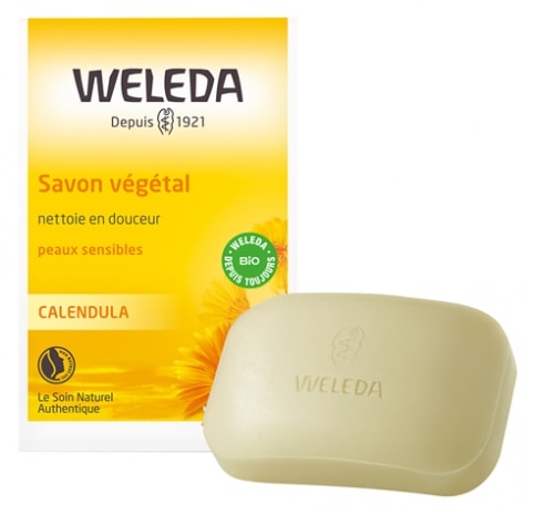 [ヴェレダ]カレンドラ ソープ<br>[WELEDA]SAVON VEGETAL AU CALENDULA