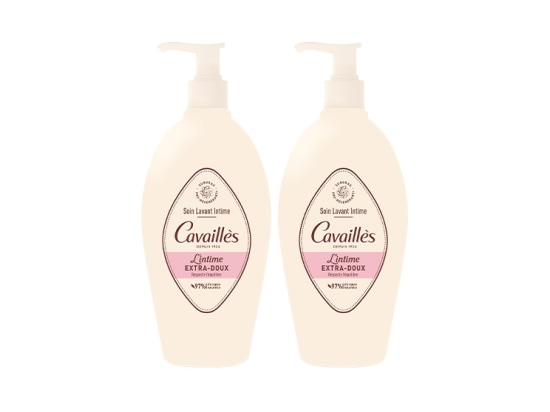 [ロジェカバイエス]デリケートゾーン日常洗浄専用－エクストラソフト250ｍｌ　2本セット<br>[ROGE CAVAILLES]SOIN TOILETTE INTIME EXTRA-DOUX USAGE QUOTIDIEN  CALENDULA