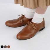 本革 レースアップシューズ NU+ ヌープラス 122N2010