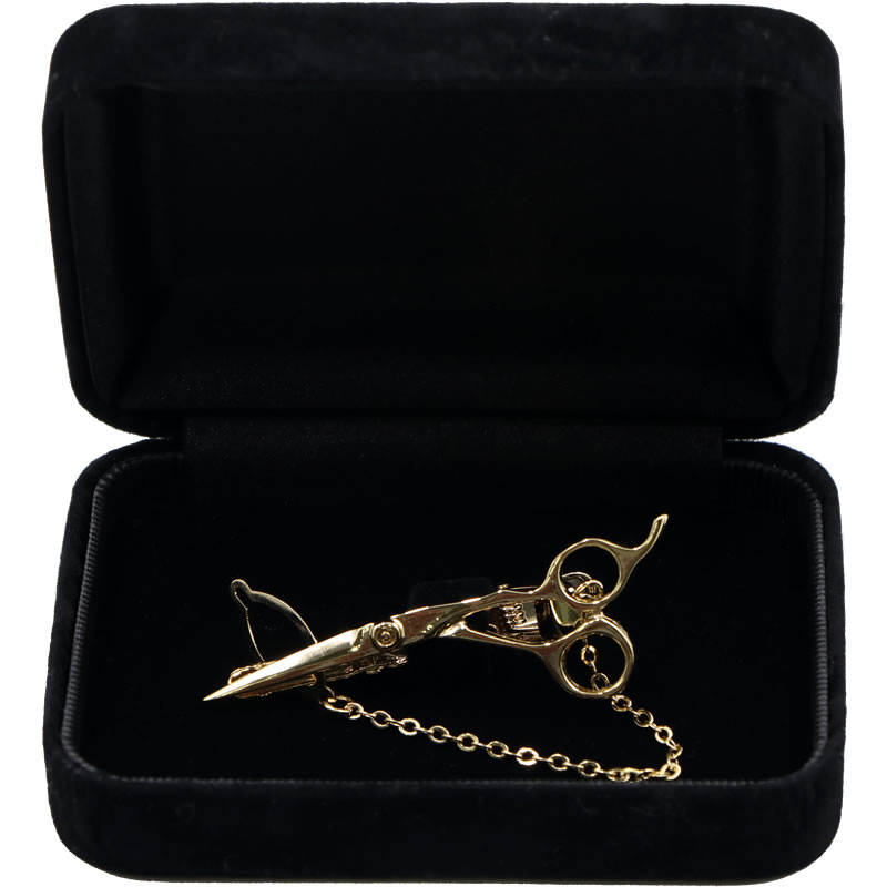 ⭐︎非売品【希少】ネクタイ&金張ピンバッジセット アクセサリー ネクタイピン | アクセサリー | 理美容バサミ、シザー