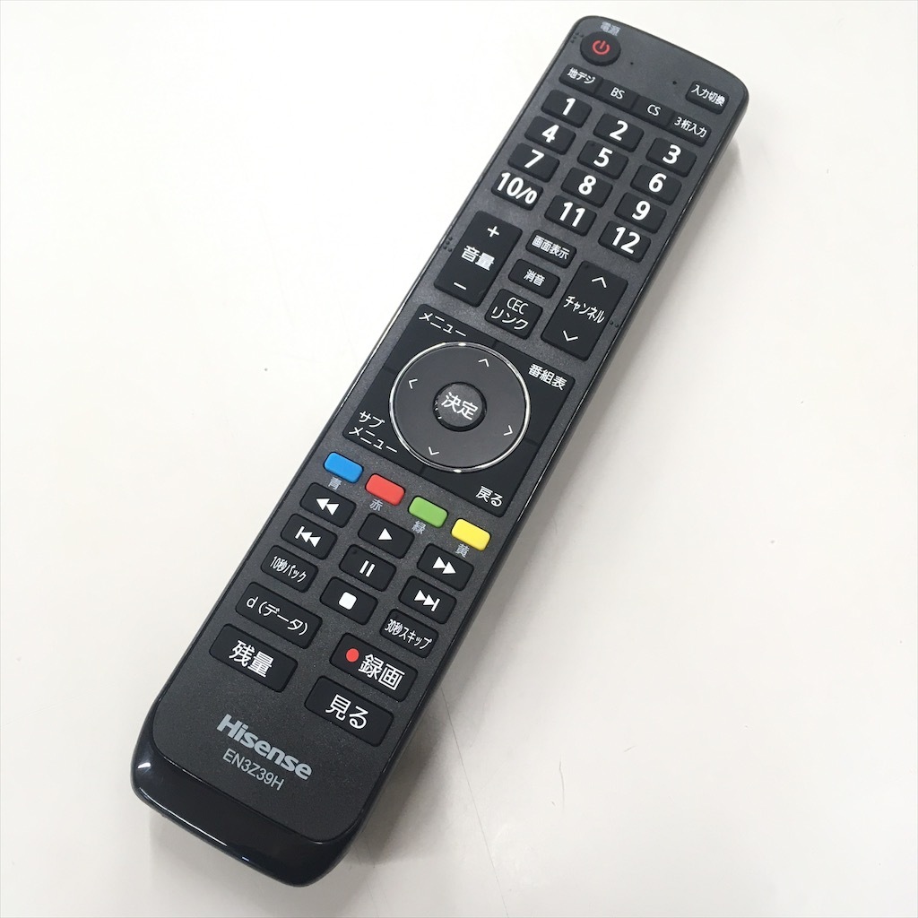 Hisense　純正リモコン　EN3AE39H Amazon | Kindsion 対応リモコンEN3AE39H Hisense Aquos TV for