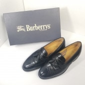   BURBERRY LONDON СХ꡼ ɥ쥹塼  ֥å 26.5cm 쥶 BU-1405 ޯ 