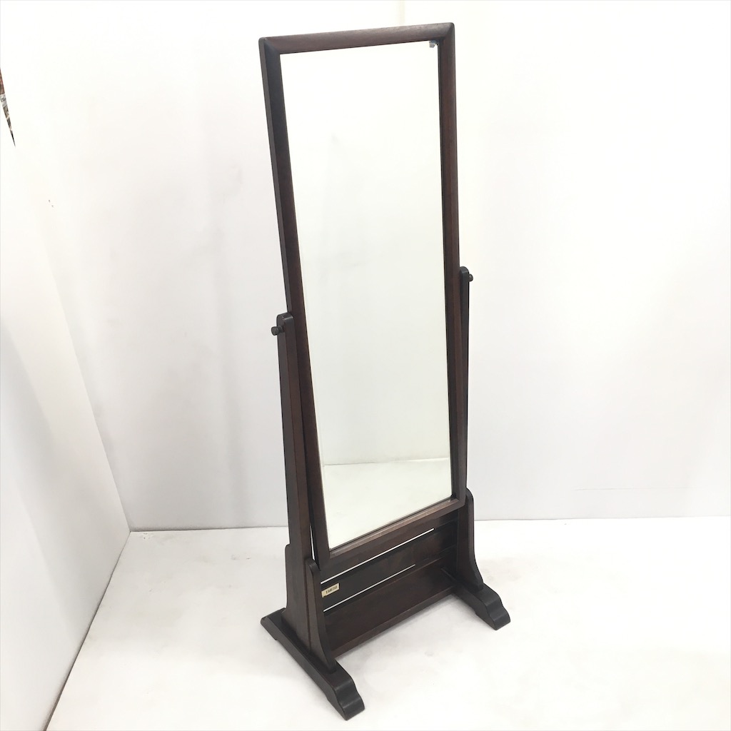 北海道民藝家具、姿見 中古 北海道民芸家具 幅広いテイストに馴染む