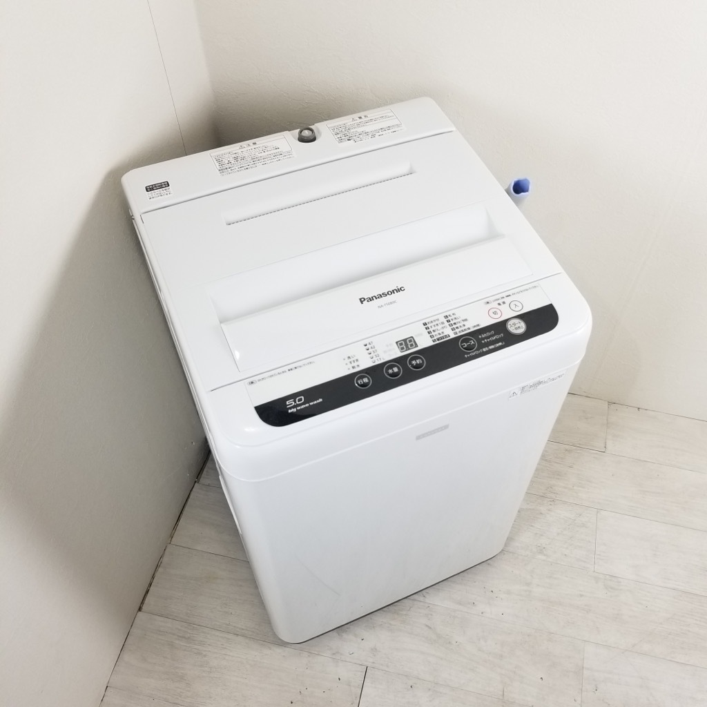 パナソニック Panasonic 全自動洗濯機 5.0㎏ NA-F50BE5 2017年 送風乾燥 Panasonic（パナソニック） 中古/美品/SA-NAF50BE5/洗濯機/2017年式