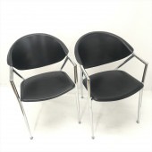 ��� Calligaris ���ꥬ�ꥹ Cicladi ����������� �쥶�� 2�ӥ��å� �֥�å� W53��D60��H78 