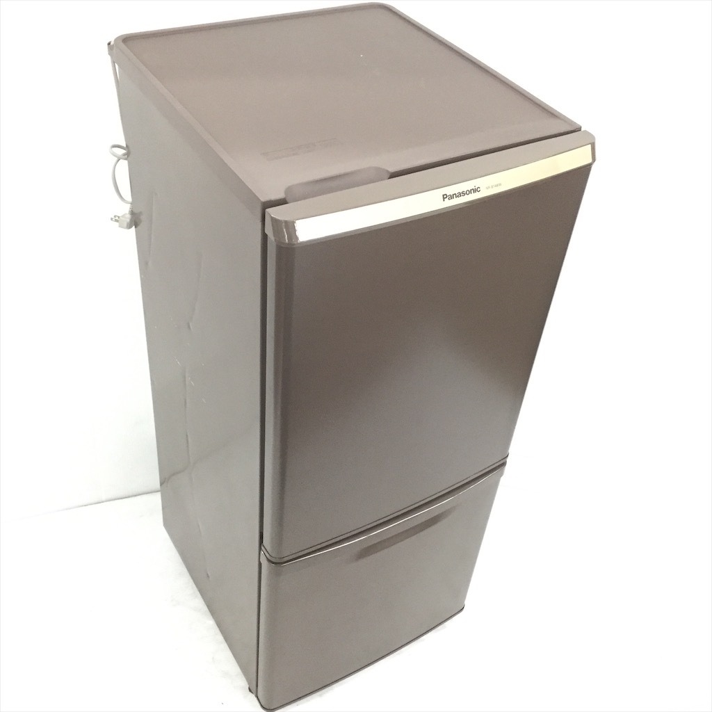 中古 人気 138L 2ドア冷蔵庫 NR-B148W-T 2016年製 人気のブラウンカラー 6ヶ月保証付き 中古 人気 138L 2ドア冷蔵庫 NR-B148W-T 2015年製 人気のブラウン