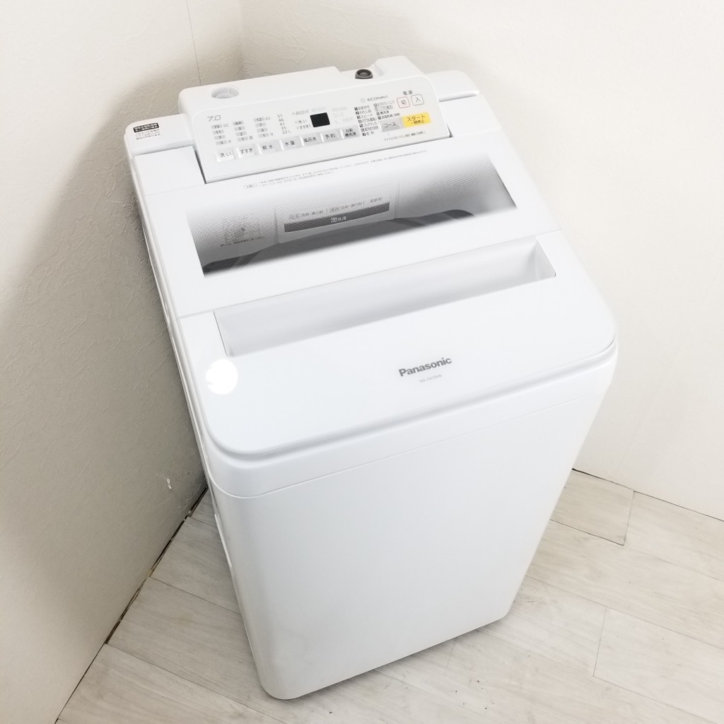 中古 7.0kg 簡易乾燥機能付 全自動洗濯機 パナソニック エコナビ 中古 7.0kg 簡易乾燥機能付 全自動洗濯機 パナソニック エコナビ