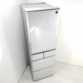 ��� 412L 5�ɥ���¢�� ���㡼�� �ɤä���ɥ� ��ư��ɹ�դ� SJ-W412D-S 2018ǯ�� �ץ饺�ޥ��饹���� ����С� �ޤȤ��㤤 ��² �ե��ߥ꡼ 6�����ݾ��դ�