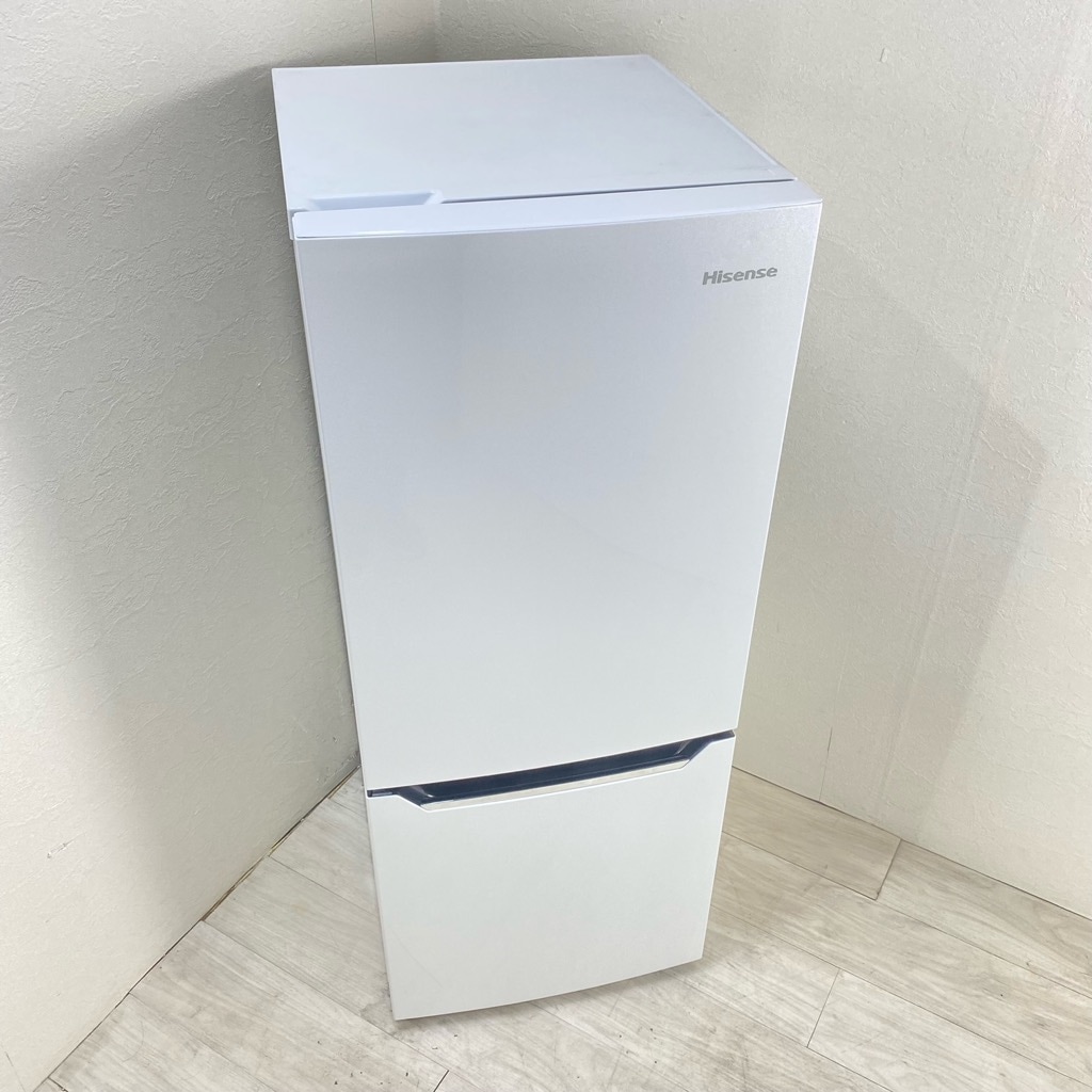 中古 2ドア冷蔵庫 自動霜取りファン式 ハイセンス 150L HR-D15C 2019年 