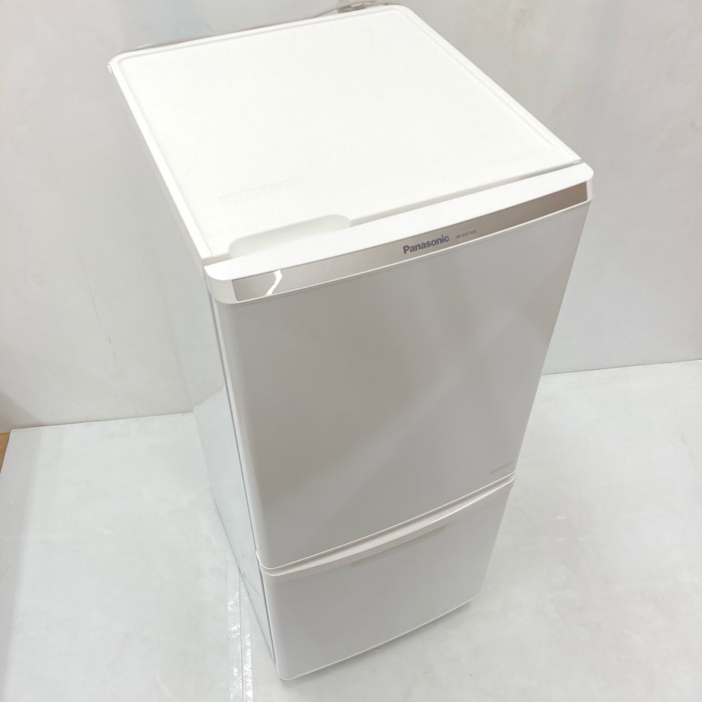 中古 138L 2ドア冷蔵庫 パナソニック NR-BW148C-W 2016年製 ホワイト